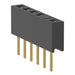 MMS-106-01-L-SV-02 by Samtec Inc. - CONNECTOR RECPT 6POS 0.079 GOLD PCB
