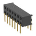 MMS-107-01-H-DH by Samtec Inc. - CONNECTOR RECPT 14P 0.079 GOLD PCB R/A