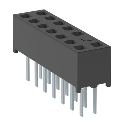 MMS-107-01-L-DV-04 by Samtec Inc. - CONNECTOR RECPT 14POS 0.079 GOLD PCB