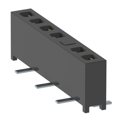 MMS-107-02-L-SV-03 by Samtec Inc. - CONNECTOR RECPT 7POS 0.079 GOLD SMD