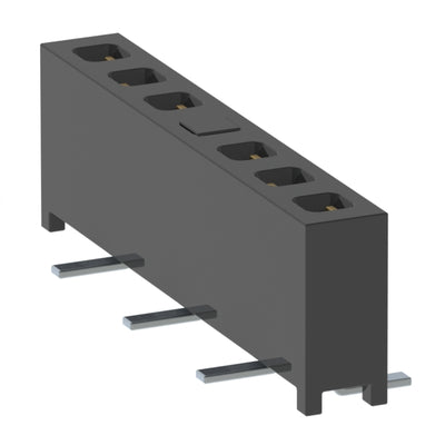 MMS-107-02-L-SV-04 by Samtec Inc. - CONNECTOR RECPT 7POS 0.079 GOLD SMD
