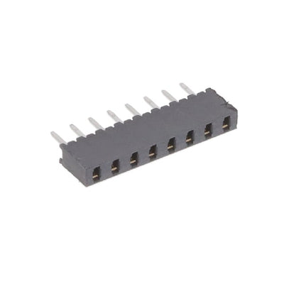 MMS-108-01-F-SV by Samtec Inc. - CONNECTOR RECPT 8POS 0.079 GOLD PCB