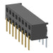 MMS-108-01-L-DH-15 by Samtec Inc. - CONNECTOR RECPT 16P 0.079 GOLD PCB R/A