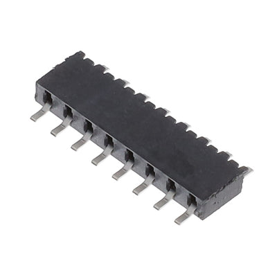 MMS-108-02-F-SH by Samtec Inc. - CONNECTOR RECPT 8P 0.079 GOLD SMD R/A