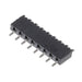MMS-108-02-F-SH by Samtec Inc. - CONNECTOR RECPT 8P 0.079 GOLD SMD R/A