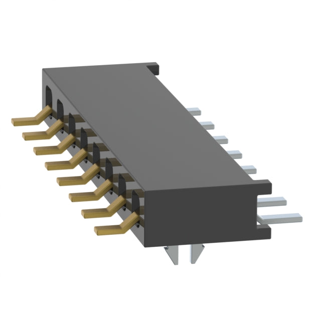 MMS-108-02-S-SH-LC by Samtec Inc. - CONNECTOR RECPT 8P 0.079 GOLD SMD R/A