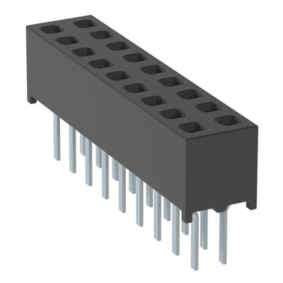 MMS-109-01-LM-DV by Samtec Inc. - CONNECTOR RECPT 18POS 0.079 GOLD PCB