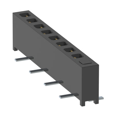 MMS-109-02-L-SV-01-P-TR by Samtec Inc. - CONNECTOR RECPT 9POS 0.079 GOLD SMD