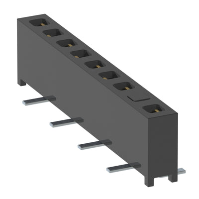 MMS-109-02-F-SV-02-P by Samtec Inc. - CONNECTOR RECPT 9POS 0.079 GOLD SMD