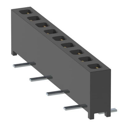 MMS-109-02-LM-SV by Samtec Inc. - CONNECTOR RECPT 9POS 0.079 GOLD SMD