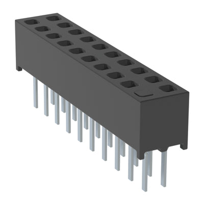 MMS-110-01-F-DV-01 by Samtec Inc. - CONNECTOR RECPT 20POS 0.079 GOLD PCB