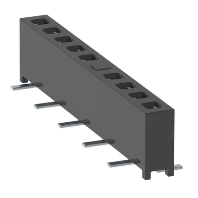 MMS-110-02-L-SV-05 by Samtec Inc. - CONNECTOR RECPT 10POS 0.079 GOLD SMD