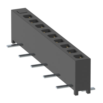 MMS-110-02-L-SV-10-K by Samtec Inc. - CONNECTOR RECPT 10POS 0.079 GOLD SMD
