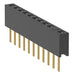 MMS-111-01-F-SV-02 by Samtec Inc. - CONNECTOR RECPT 11POS 0.079 GOLD PCB