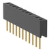 MMS-111-01-L-SV-03 by Samtec Inc. - CONNECTOR RECPT 11POS 0.079 GOLD PCB