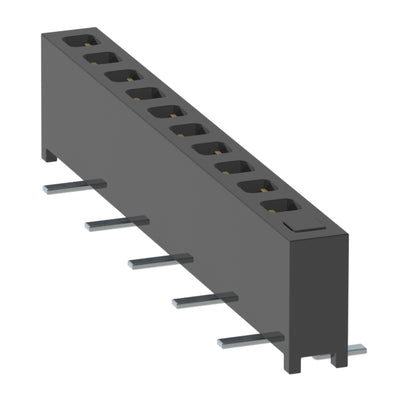 MMS-111-02-L-SV-01-P-TR by Samtec Inc. - CONNECTOR RECPT 11POS 0.079 GOLD SMD