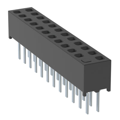 MMS-112-01-S-DV-01 by Samtec Inc. - CONNECTOR RECPT 24POS 0.079 GOLD PCB