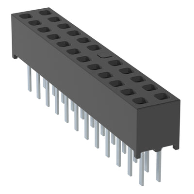 MMS-112-01-L-DV-12 by Samtec Inc. - CONNECTOR RECPT 24POS 0.079 GOLD PCB