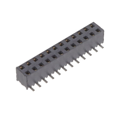 MMS-112-02-F-DV by Samtec Inc. - CONNECTOR RECPT 24POS 0.079 GOLD SMD