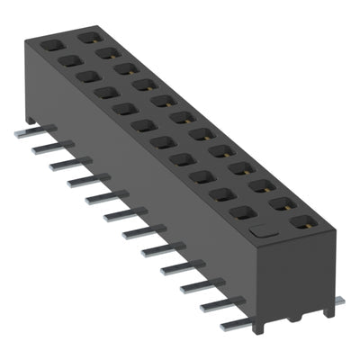 MMS-112-02-L-DV-01-P-TR by Samtec Inc. - CONNECTOR RECPT 24POS 0.079 GOLD SMD
