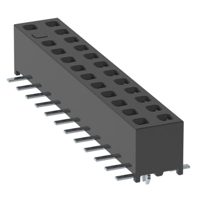 MMS-112-02-L-DV-M-LC-21-TR by Samtec Inc. - CONNECTOR RECPT 24POS 0.079 GOLD SMD