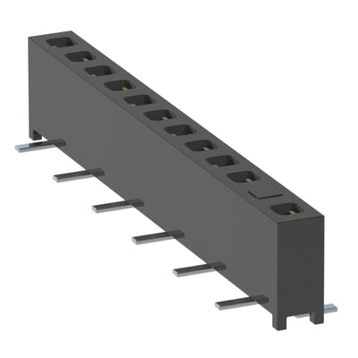 MMS-112-02-L-SV-02-P-TR by Samtec Inc. - CONNECTOR RECPT 12POS 0.079 GOLD SMD
