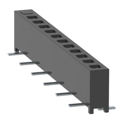 MMS-112-02-L-SV-12 by Samtec Inc. - CONNECTOR RECPT 12POS 0.079 GOLD SMD