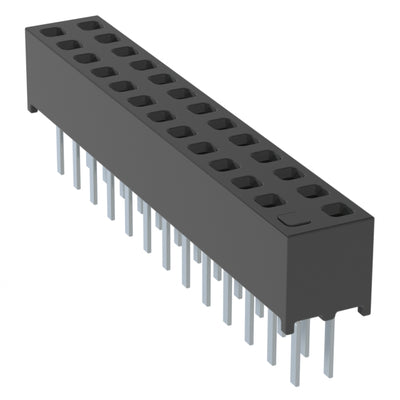 MMS-113-01-L-DV-01 by Samtec Inc. - CONNECTOR RECPT 26POS 0.079 GOLD PCB