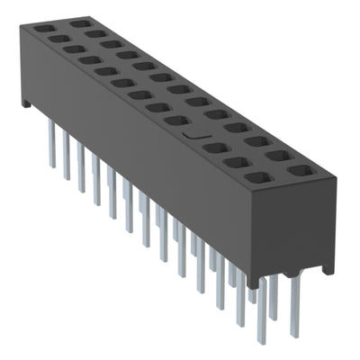 MMS-113-01-L-DV-07 by Samtec Inc. - CONNECTOR RECPT 26POS 0.079 GOLD PCB