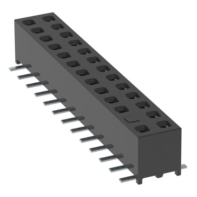 MMS-113-02-L-DV-03-K by Samtec Inc. - CONNECTOR RECPT 26POS 0.079 GOLD SMD