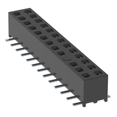 MMS-113-02-L-DV-M-07-TR by Samtec Inc. - CONNECTOR RECPT 26POS 0.079 GOLD SMD