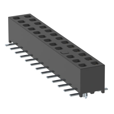 MMS-113-02-L-DV-LC-M-07-TR by Samtec Inc. - CONNECTOR RECPT 26POS 0.079 GOLD SMD