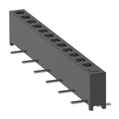 MMS-113-02-L-SV-01 by Samtec Inc. - CONNECTOR RECPT 13POS 0.079 GOLD SMD
