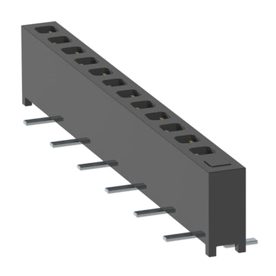 MMS-113-02-S-SV-01-P-TR by Samtec Inc. - CONNECTOR RECPT 13POS 0.079 GOLD SMD