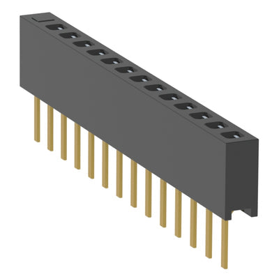 MMS-114-01-F-SV-14 by Samtec Inc. - CONNECTOR RECPT 14POS 0.079 GOLD PCB
