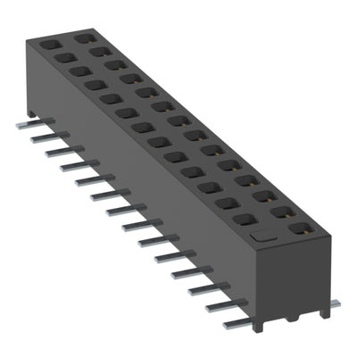 MMS-114-02-L-DV-K-01 by Samtec Inc. - CONNECTOR RECPT 28POS 0.079 GOLD SMD