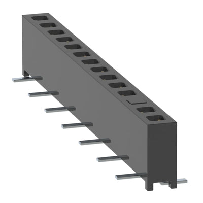 MMS-114-02-L-SV-03-P-TR by Samtec Inc. - CONNECTOR RECPT 14POS 0.079 GOLD SMD
