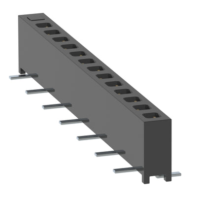 MMS-114-02-F-SV-14 by Samtec Inc. - CONNECTOR RECPT 14POS 0.079 GOLD SMD