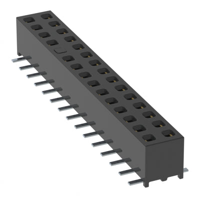 MMS-115-02-LM-DV-21 by Samtec Inc. - CONNECTOR RECPT 30POS 0.079 GOLD SMD
