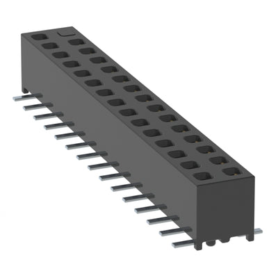 MMS-115-02-L-DV-A-30 by Samtec Inc. - CONNECTOR RECPT 30POS 0.079 GOLD SMD