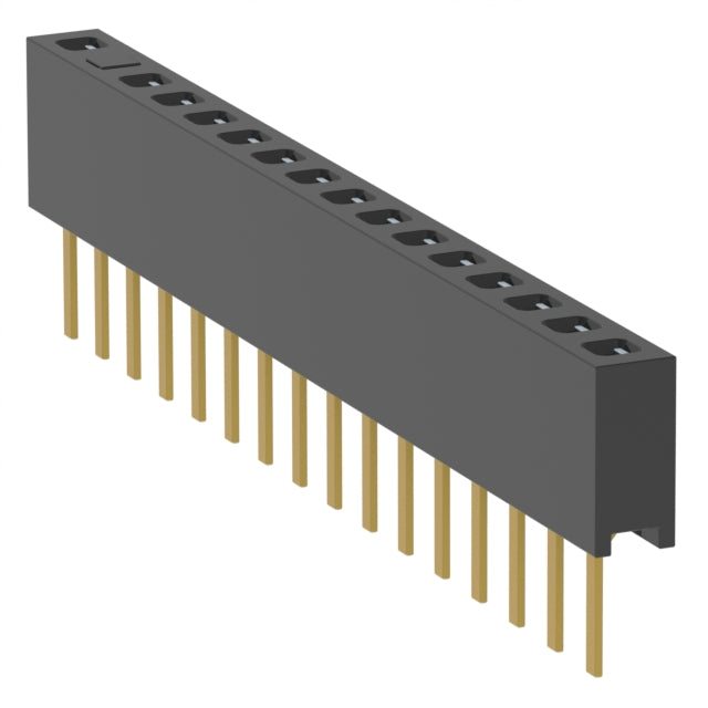 MMS-116-01-L-SV-15 by Samtec Inc. - CONNECTOR RECPT 16POS 0.079 GOLD PCB