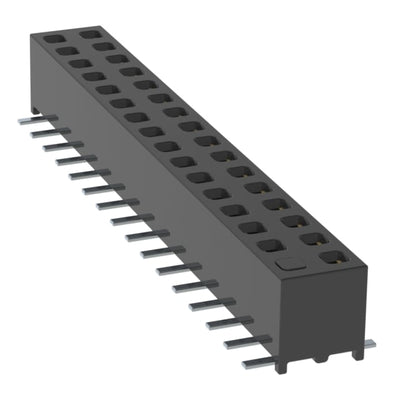 MMS-116-02-F-DV-01-K-TR by Samtec Inc. - CONNECTOR RECPT 32POS 0.079 GOLD SMD