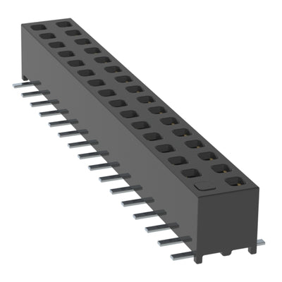 MMS-116-02-L-DV-01-P-TR by Samtec Inc. - CONNECTOR RECPT 32POS 0.079 GOLD SMD