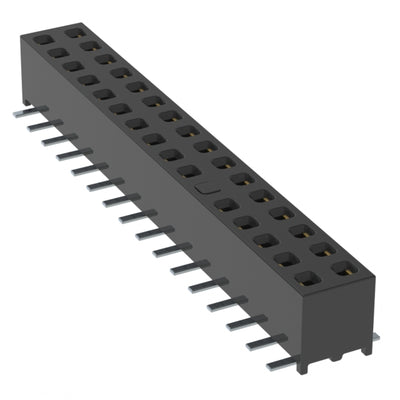 MMS-116-02-L-DV-11 by Samtec Inc. - CONNECTOR RECPT 32POS 0.079 GOLD SMD