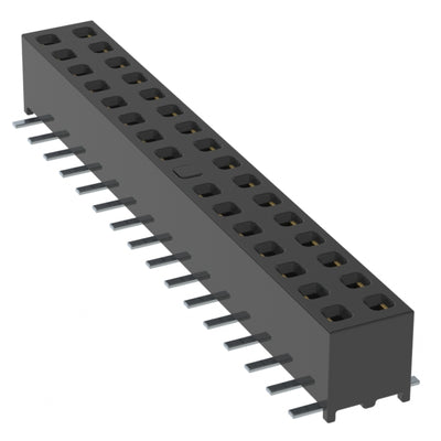 MMS-116-02-L-DV-15 by Samtec Inc. - CONNECTOR RECPT 32POS 0.079 GOLD SMD