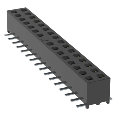 MMS-116-02-L-DV-17 by Samtec Inc. - CONNECTOR RECPT 32POS 0.079 GOLD SMD