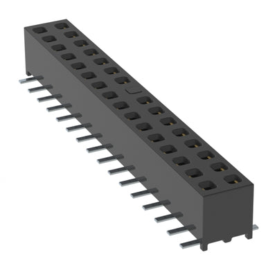 MMS-116-02-L-DV-18 by Samtec Inc. - CONNECTOR RECPT 32POS 0.079 GOLD SMD