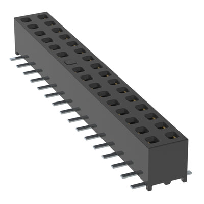 MMS-116-02-L-DV-19 by Samtec Inc. - CONNECTOR RECPT 32POS 0.079 GOLD SMD