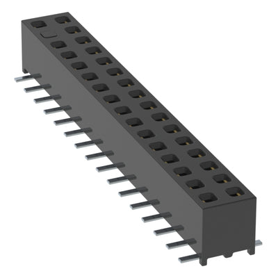 MMS-116-02-L-DV-29 by Samtec Inc. - CONNECTOR RECPT 32POS 0.079 GOLD SMD