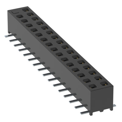 MMS-116-02-L-DV-31 by Samtec Inc. - CONNECTOR RECPT 32POS 0.079 GOLD SMD
